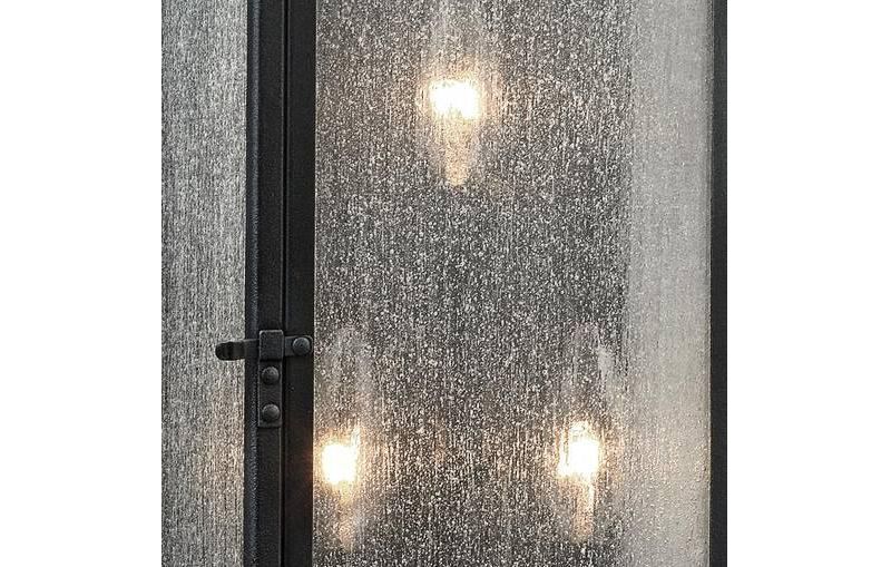 Feiss Pediment 24" High Zinc 3-Light Outdoor Wall Light