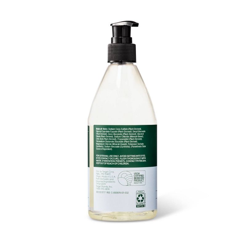 Raw Sugar Foaming Hand Wash Green Apple + Sweet Grass - 12 fl oz