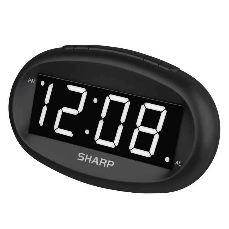 Sharp Large Display Digital Alarm Clock