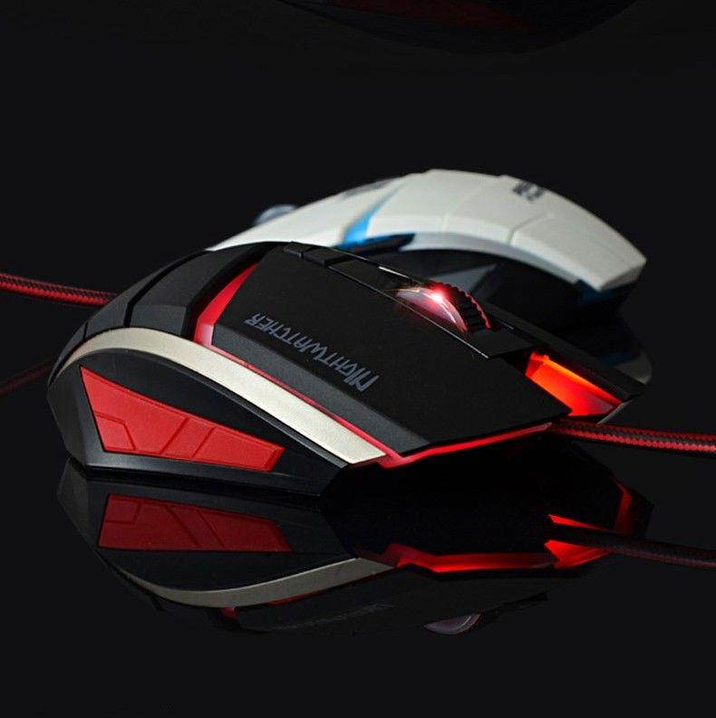 8D 2000DPI FLASHGET NightWatcher 7 Buttons Multimedia Optical Usb Gaming Mouse
