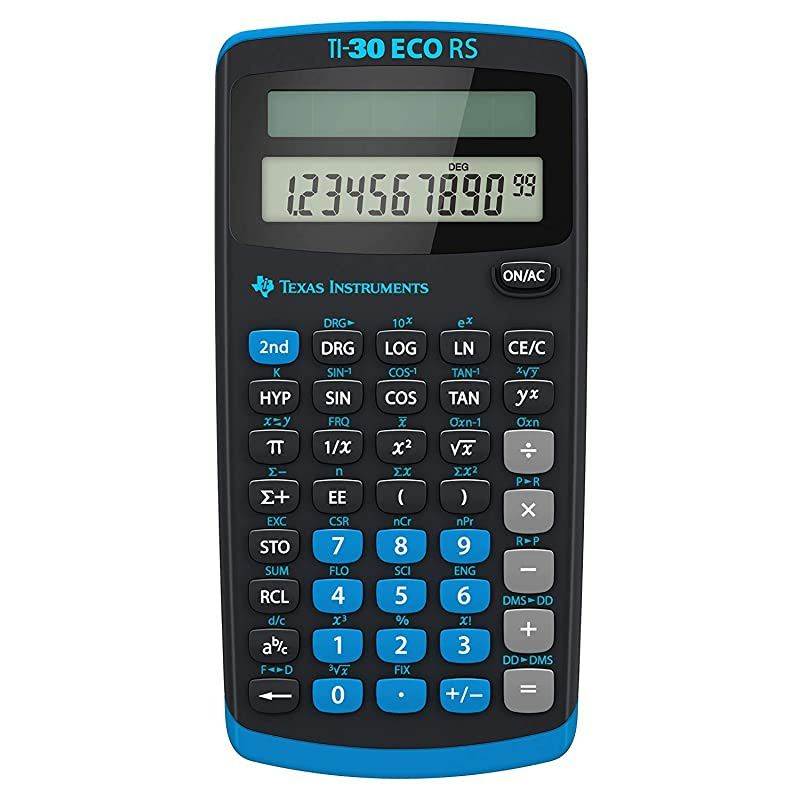 Inst TI30 Eco RS Scientific Calculator