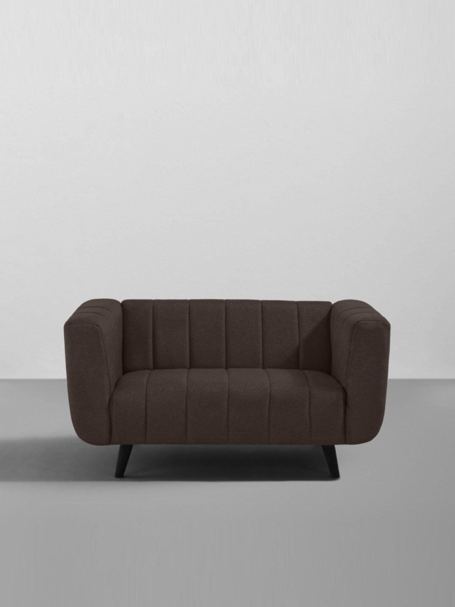 Sleepyhead Kiki Earth Brown Fabric 2 Seater Sofa