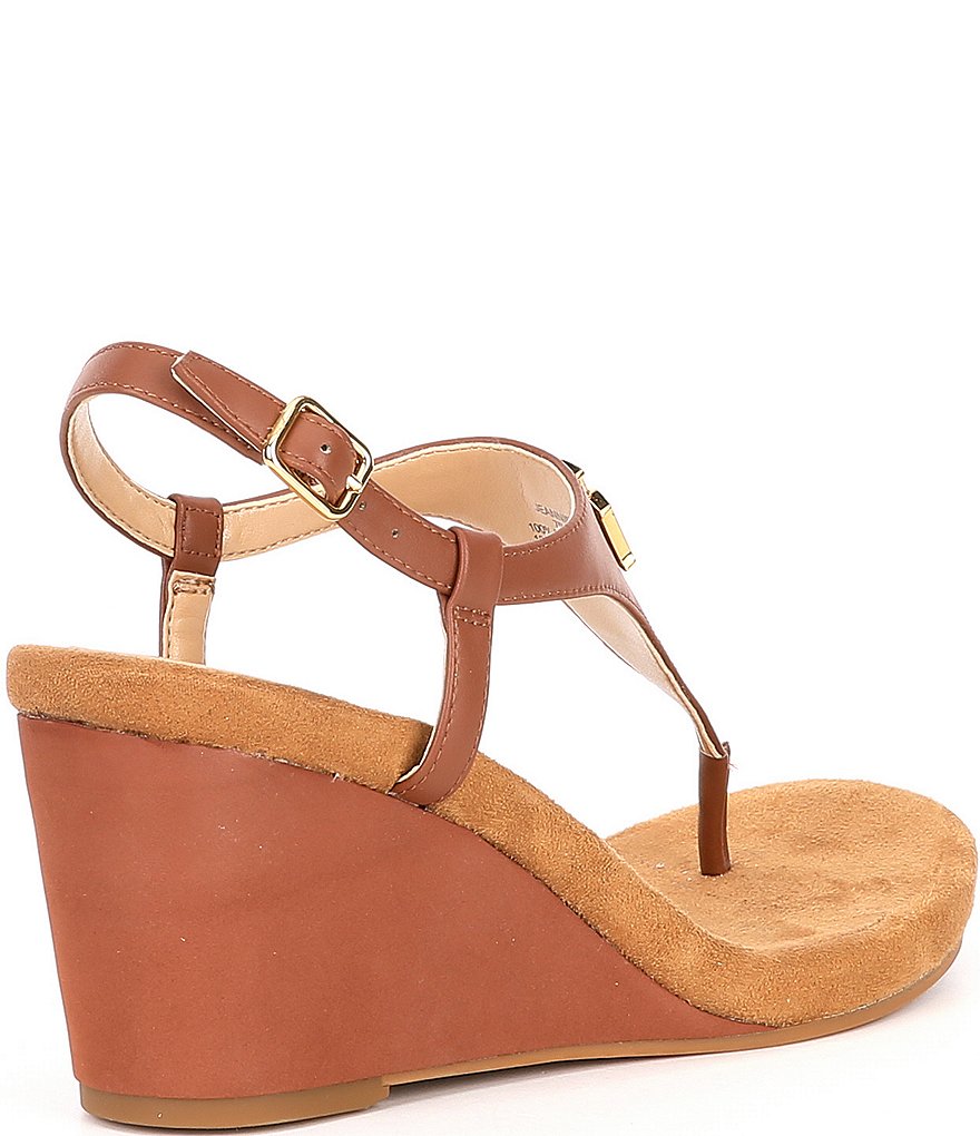 Lauren Ralph Lauren Jeannie Logo Wedges