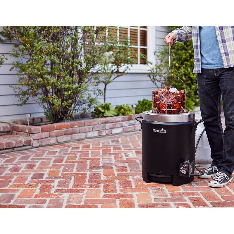 Char-Broil The Big Easy TRU-Infrared Oil-Less Turkey Fryer 17102065 - Black