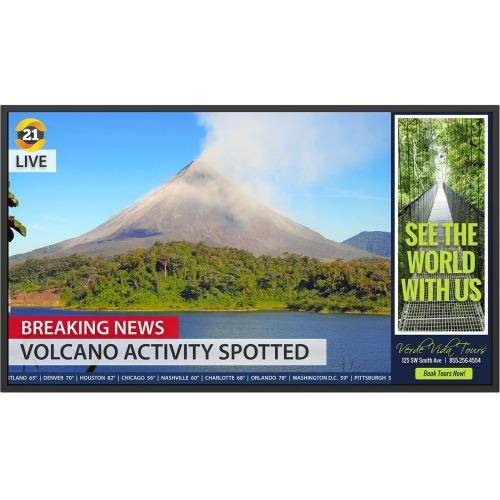 Planar SL4364K 4K LCD Display - 43" LCD - 3840 x 2160 - Direct LED - 350 Nit - 2160p - HDMI - USB - DVI - SerialEthernet