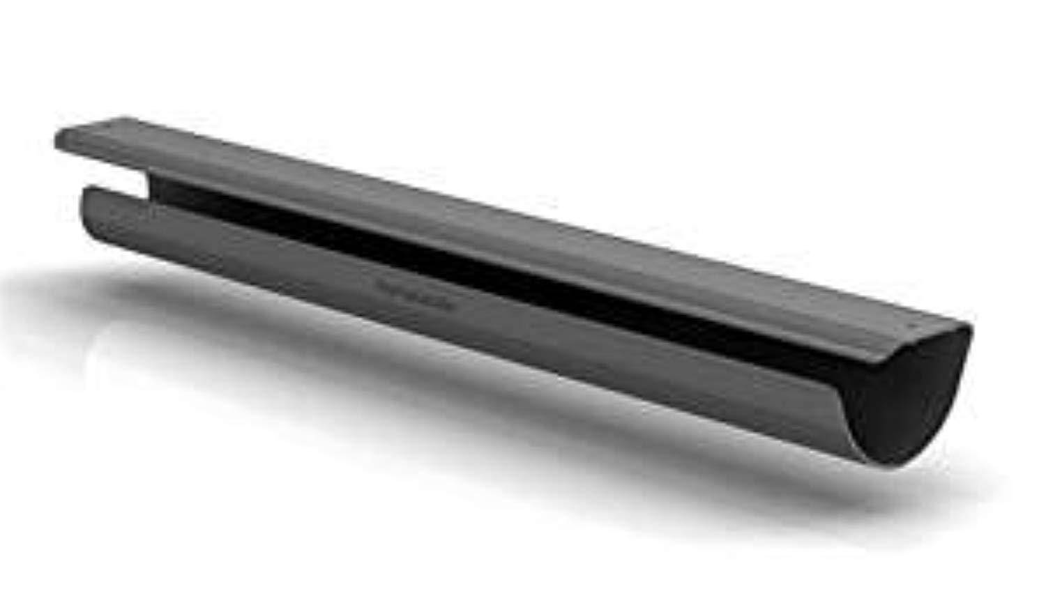 Humanscale, Large - Under Desk Cable Management, Material: 100% Recyclable Plastic, Dimensions: Diameter: 3.6" x 24"L, Color: Gray, Qty: 1