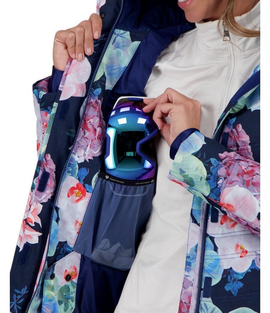 Obermeyer Tuscany II HydroBlock&reg; Elite Faux Fur Fleece Lined Stand Collar Hooded Jacket