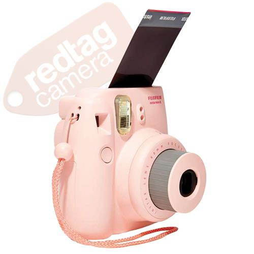 Fujifilm Instax Mini 8 Fuji Instant Film Camera Rasberry + 100 Sheets Instant Fi