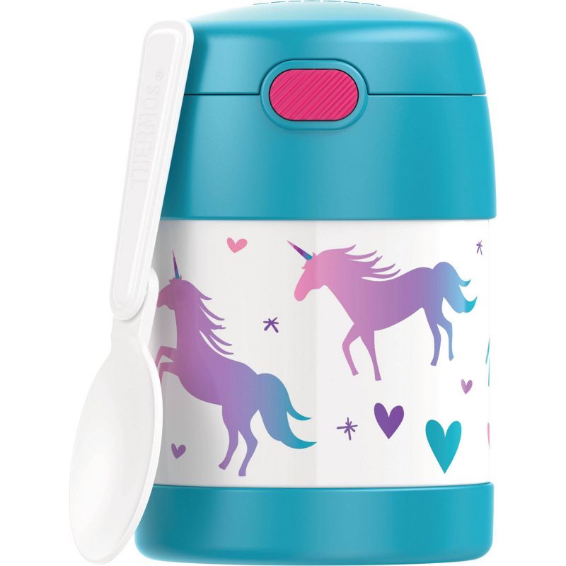 Thermos Unicorn 10oz FUNtainer Food Jar with Spoon - Blue