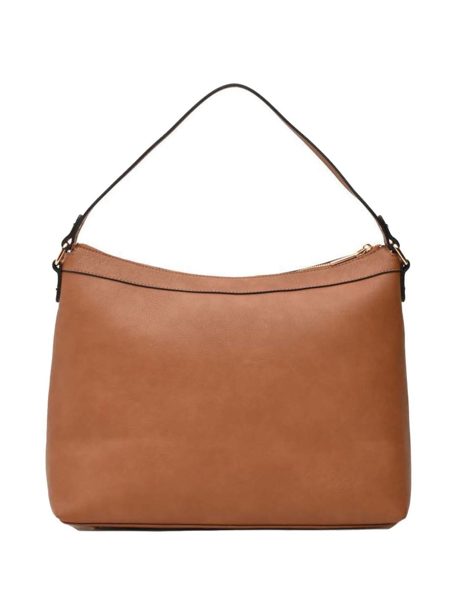 Dune London Brown Printed Medium Shoulder Bag