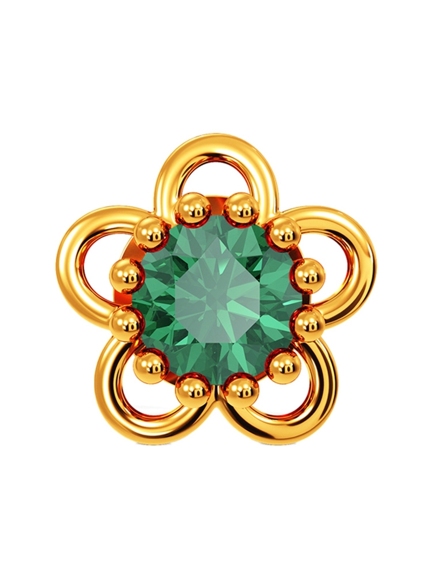 Joyalukkas 22k Blossomized Gold Nosepin for Women