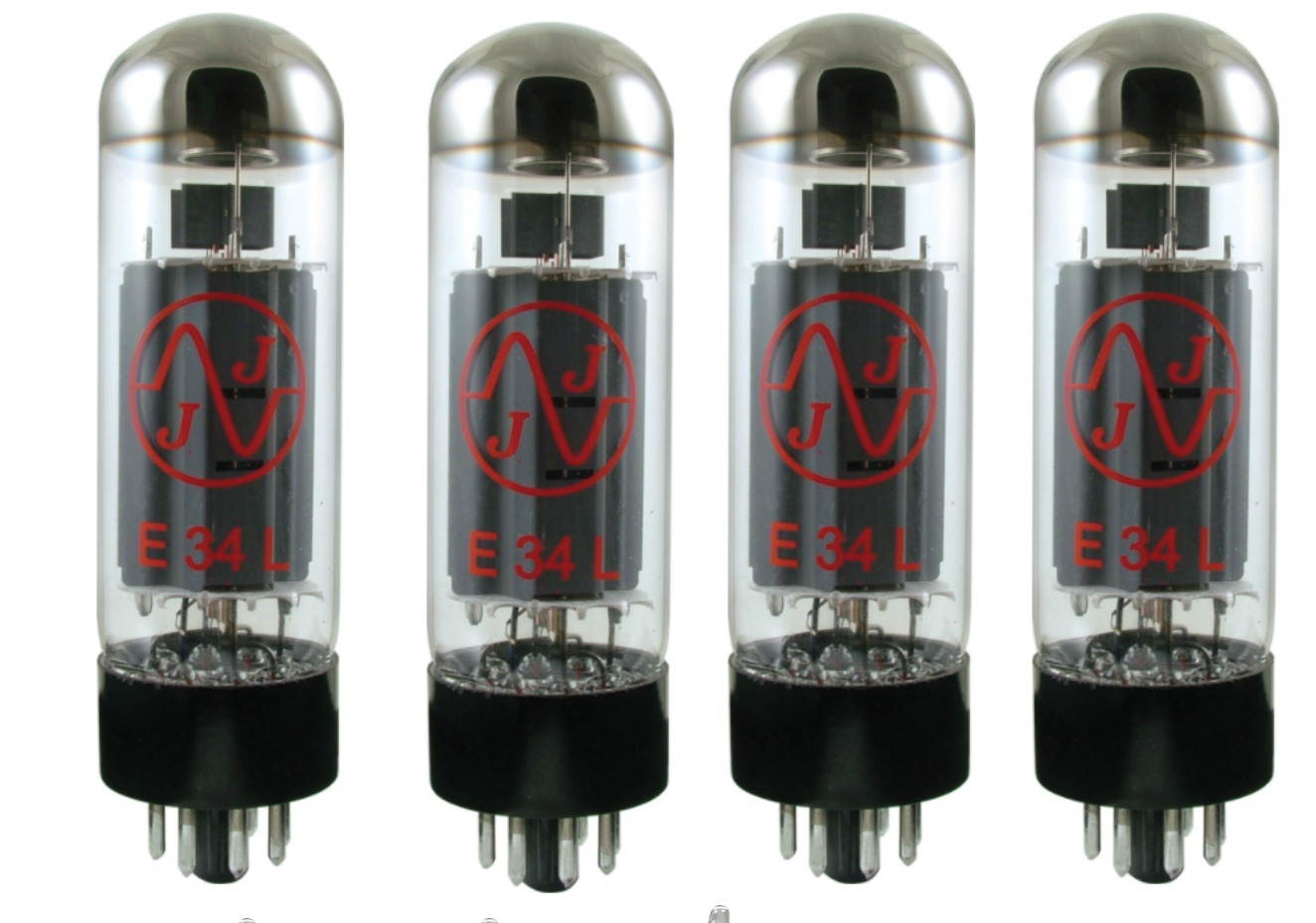 Tube Set - for Bogner Ecstacy Requires: 4 &times; E34L   6 X 12AX7 JJ Electronics