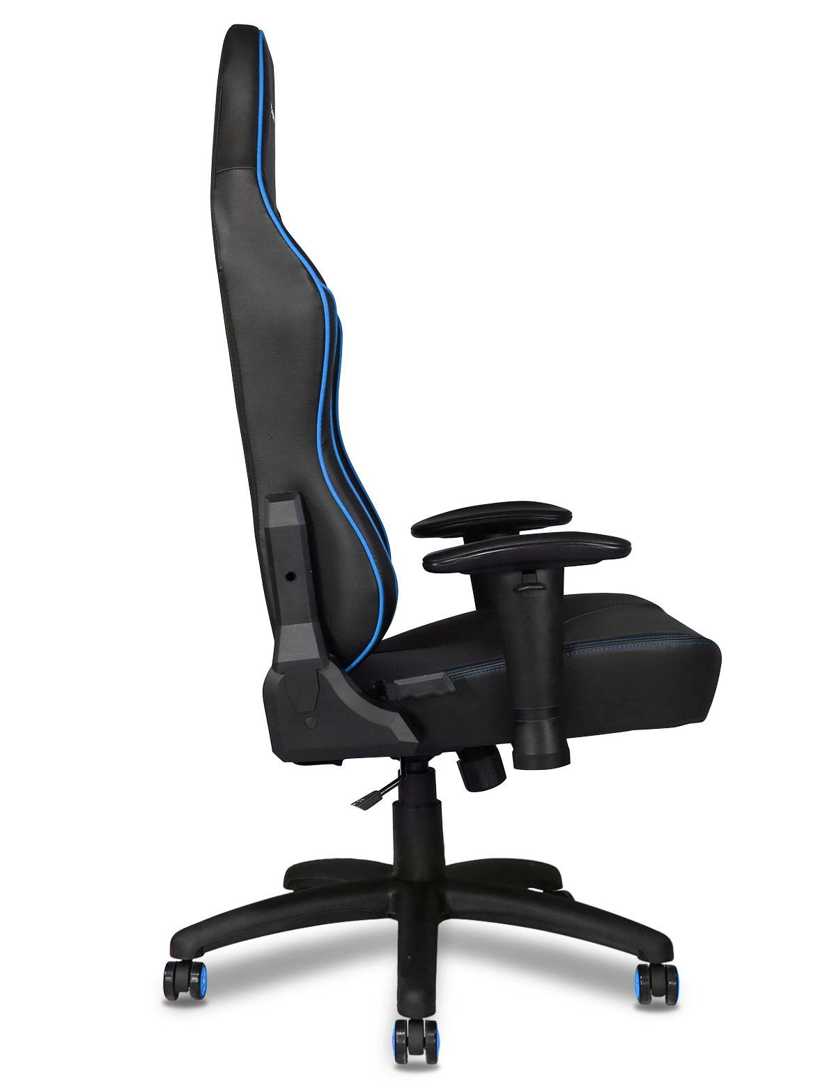 EWin Gaming and Office Chair KTC Knight Series Ergonomic With Head and Back Pillows (Black and Blue)