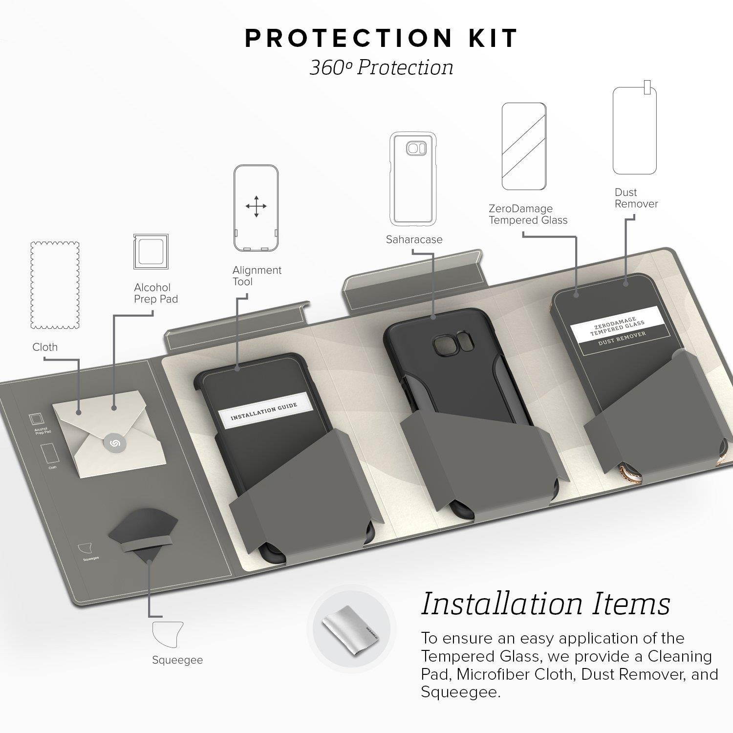 Moshi Vitros Clear Case for iPhone 11 - For Apple iPhone 11 Smartphone - Clear, Raven Black - High Gloss