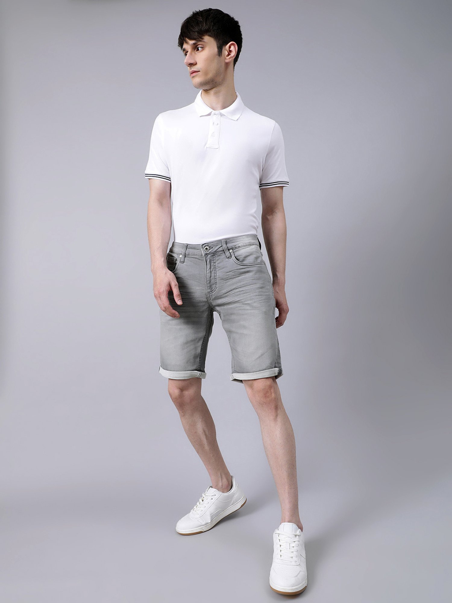 Matinique White Regular Fit Polo T-Shirt