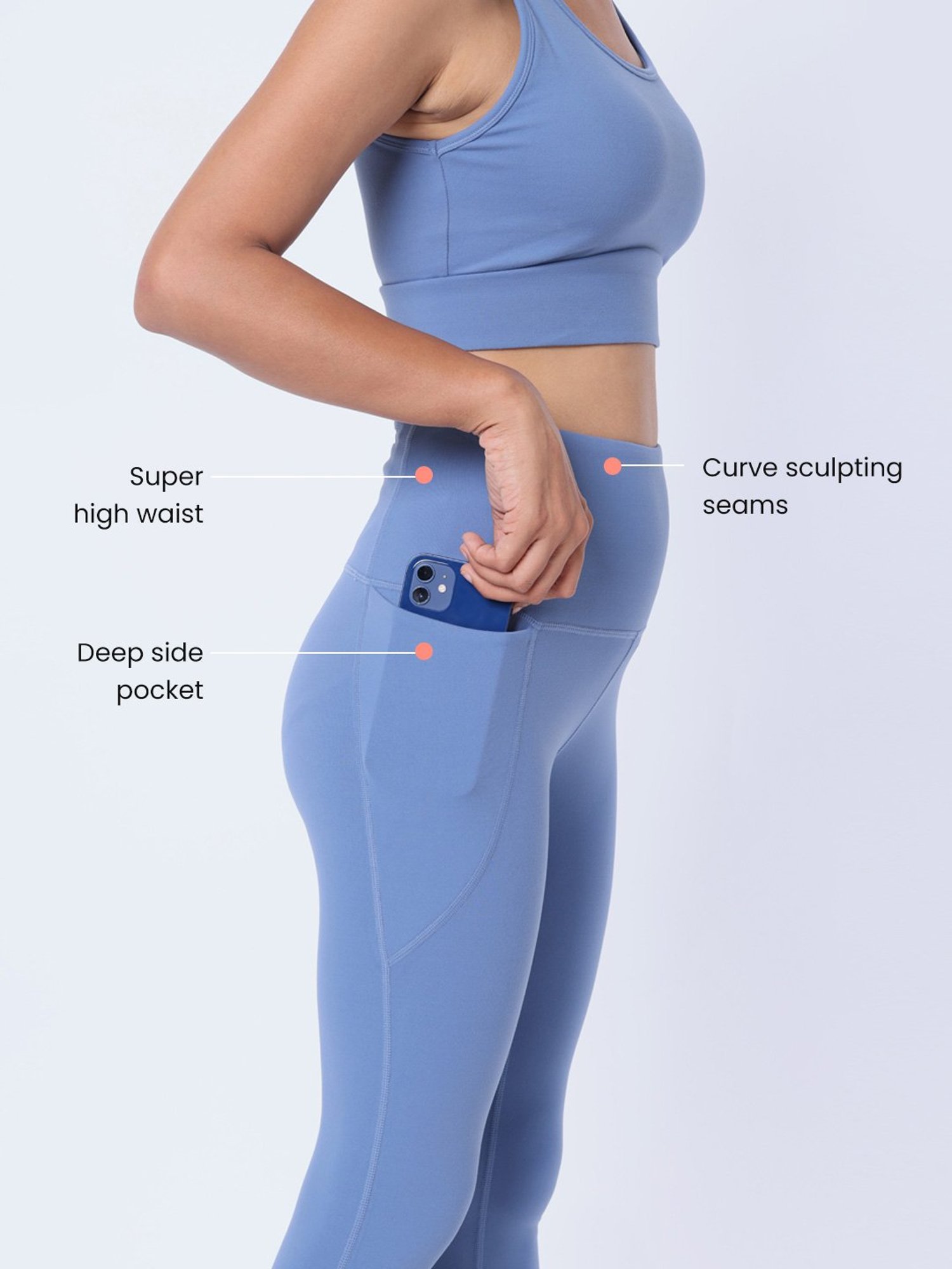 BlissClub Women Bloom Blue The Ultimate Capris