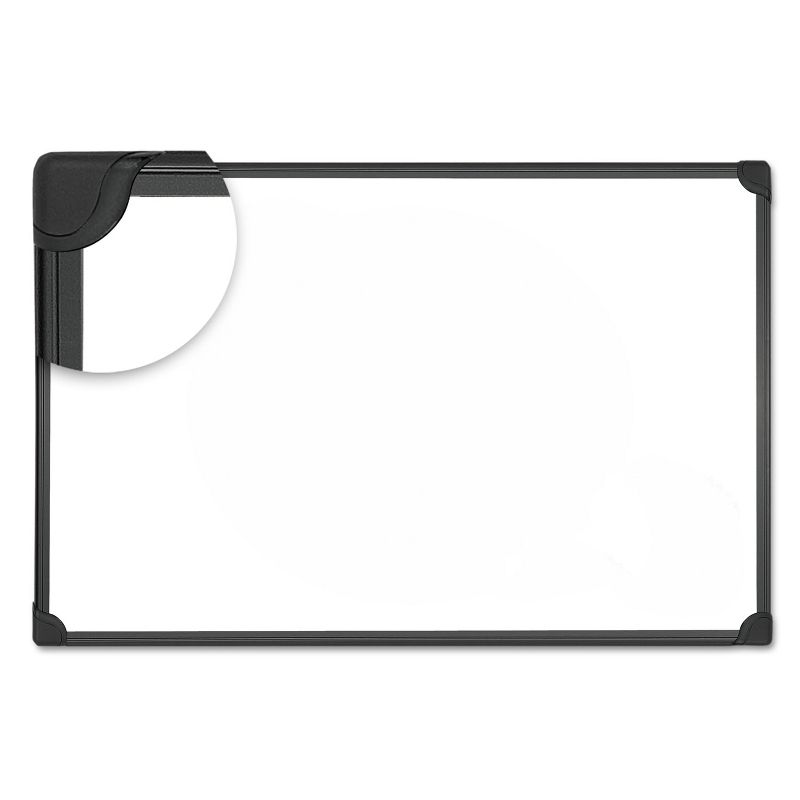 U Brands 36" Square Magnetic Dry Erase Board Silver Aluminum Frame