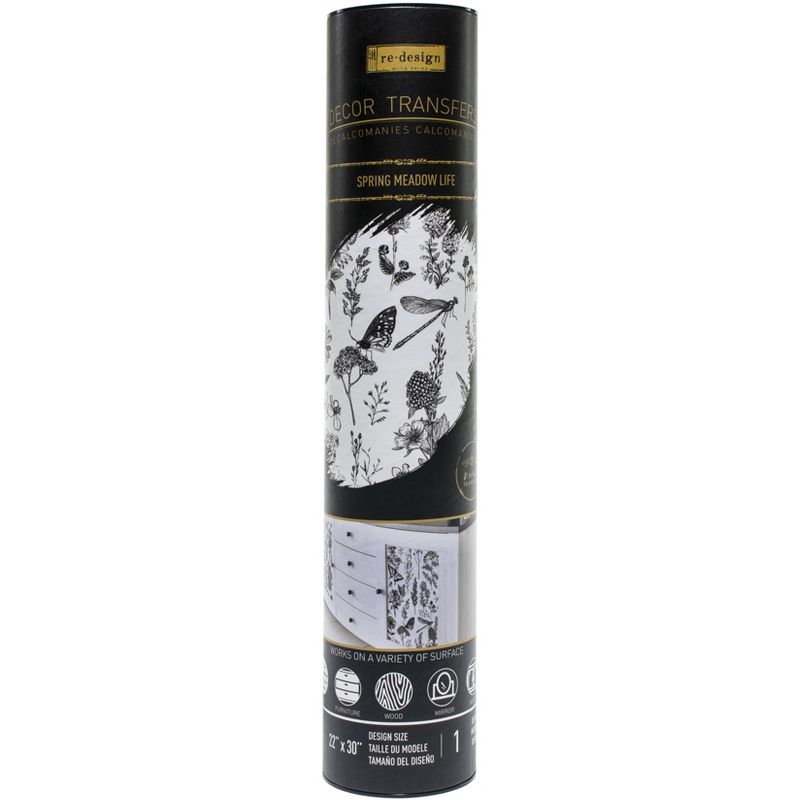 Prima Re-Design Decor Transfer-Spring Meadow Life 22"X30"