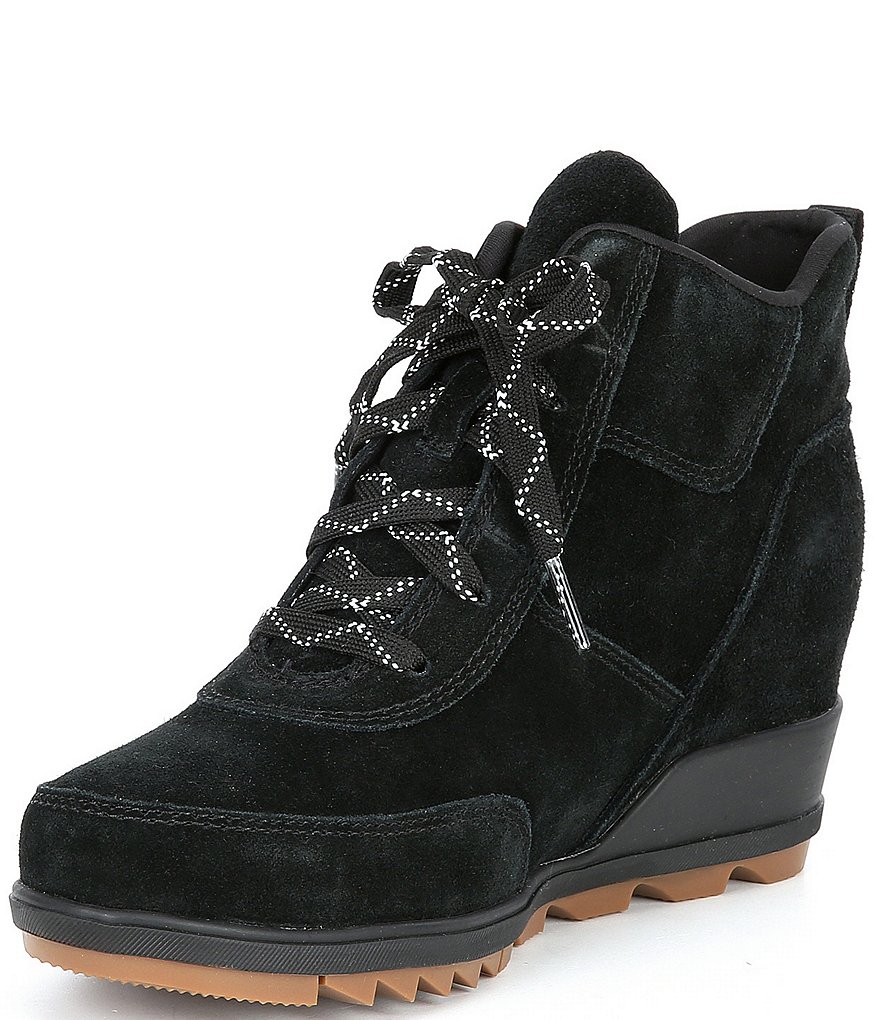 Sorel Evie Sport Lace Waterproof Wedge Booties