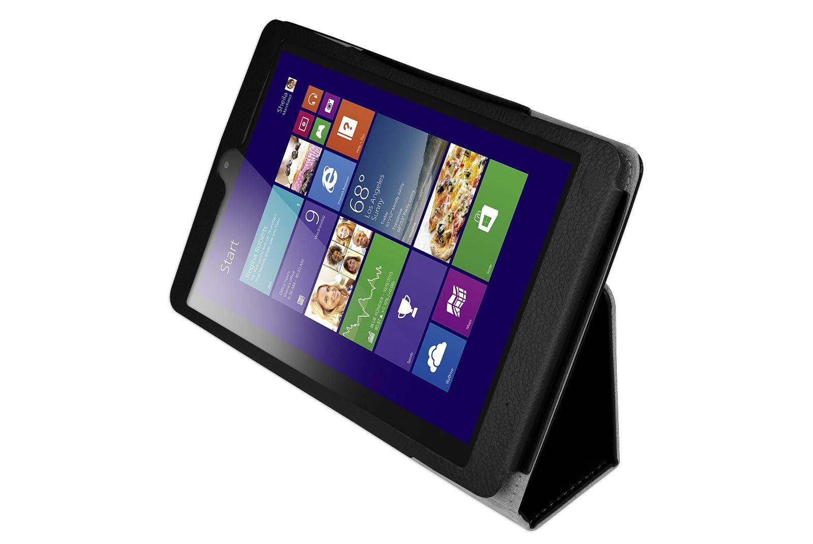 Hellfire Trading Magnetic PU Leather Case Cover for Lenovo MiiX 3 7.85" Tablet - Blue