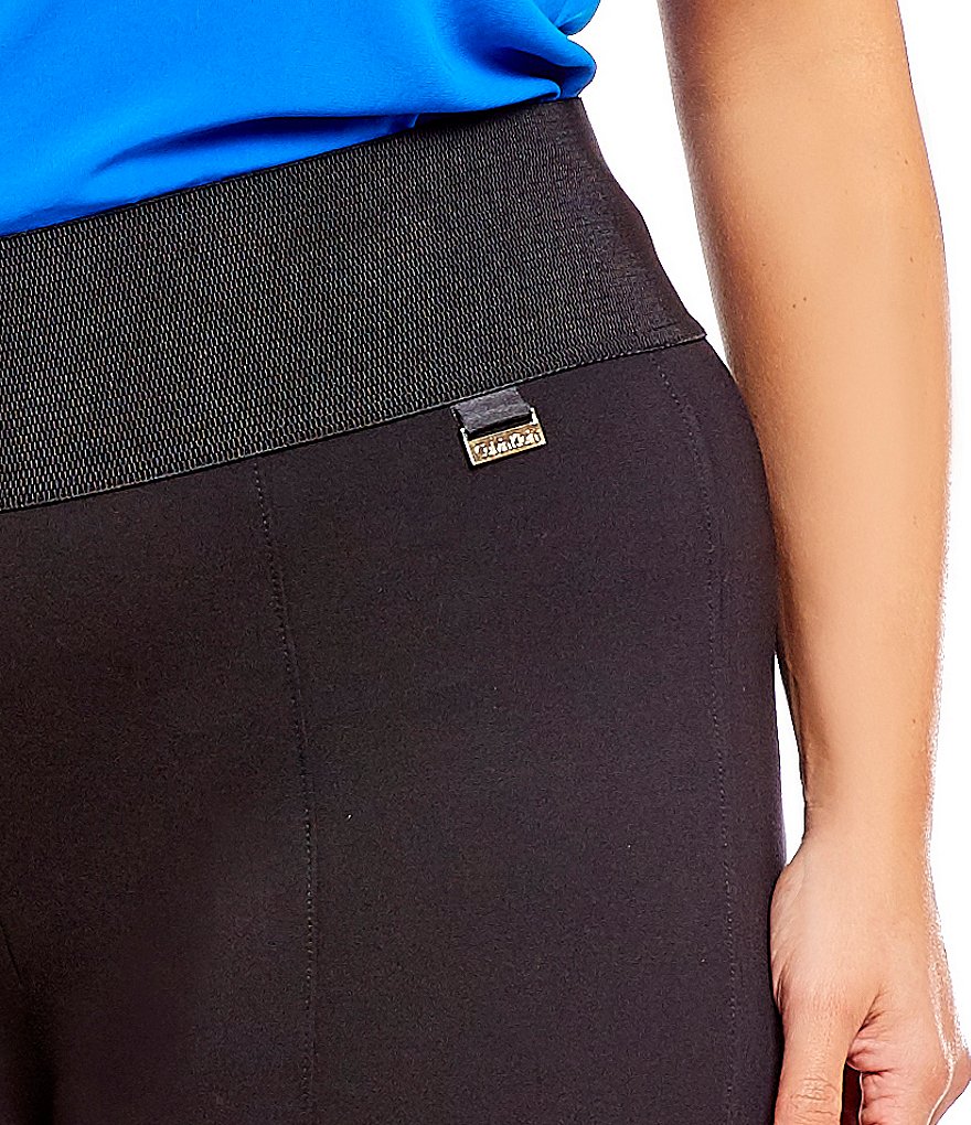 Calvin Klein Plus Size Wide Waist Straight Pant