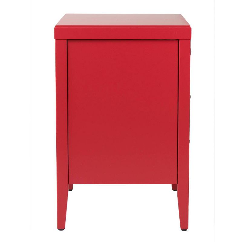 Webb Acacia Accent Table Red - East At Main