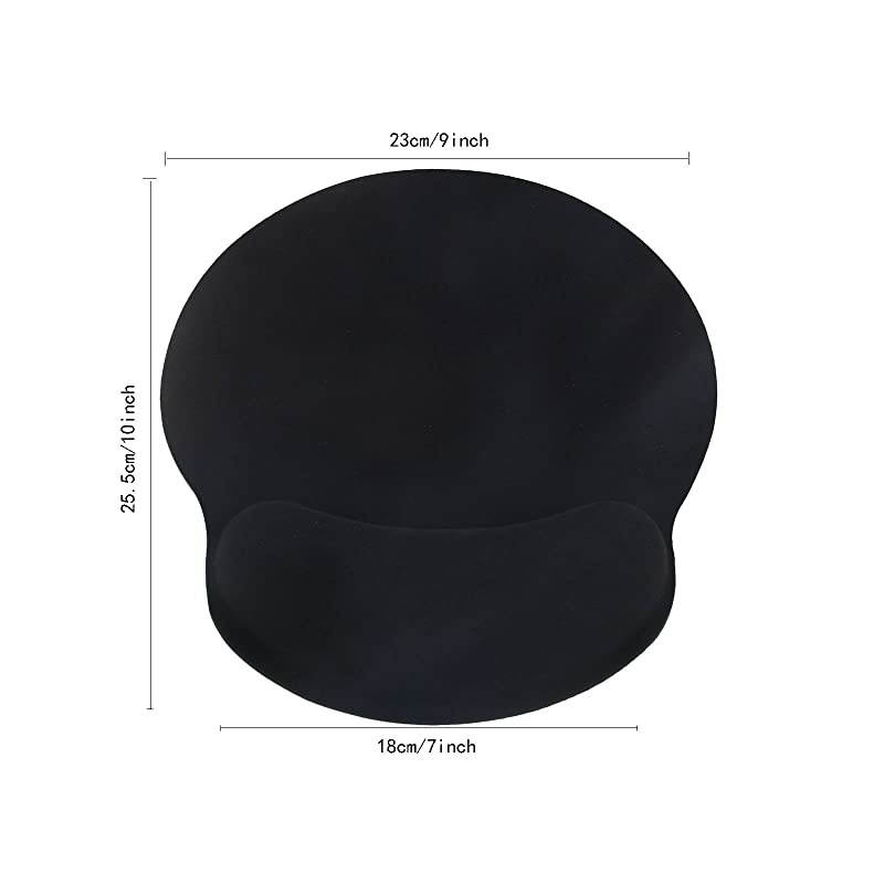 Pad Wrist Support Ergonomic Memory Foam - Lightweight Rest Nonslip pad for Office,Gaming,Computer, Laptop & Mac,Pain Relief,at Home Or Work