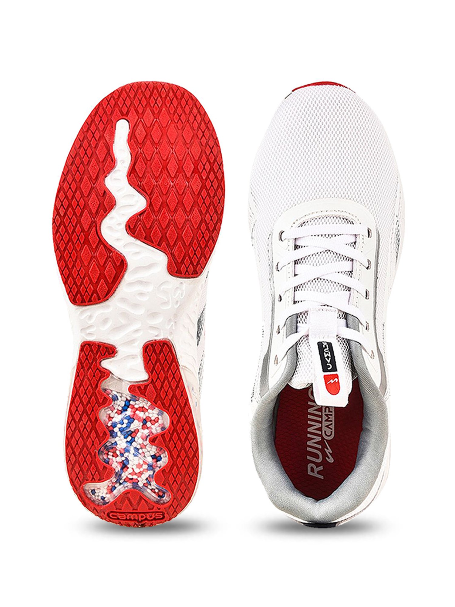 Campus Men's FIRST White Running Shoes