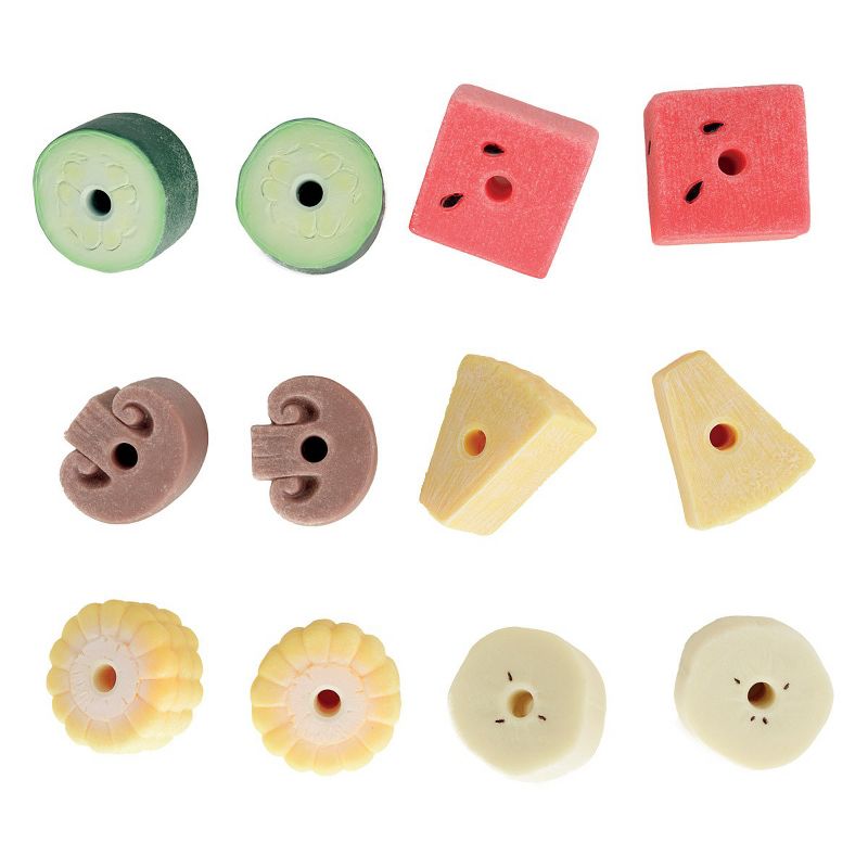 Yellow Door Sensory Play Stones: Threading Kebabs - Set of 12
