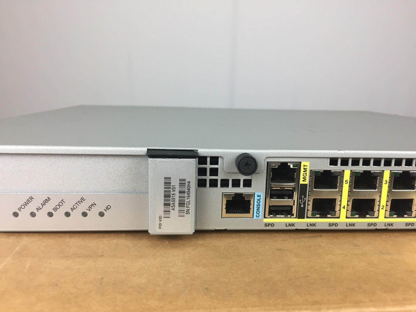 Cisco ASA5515-K9 &bull; ASA5515-X Adaptive Security Appliance &brvbar;SameDayFastShipping&brvbar;