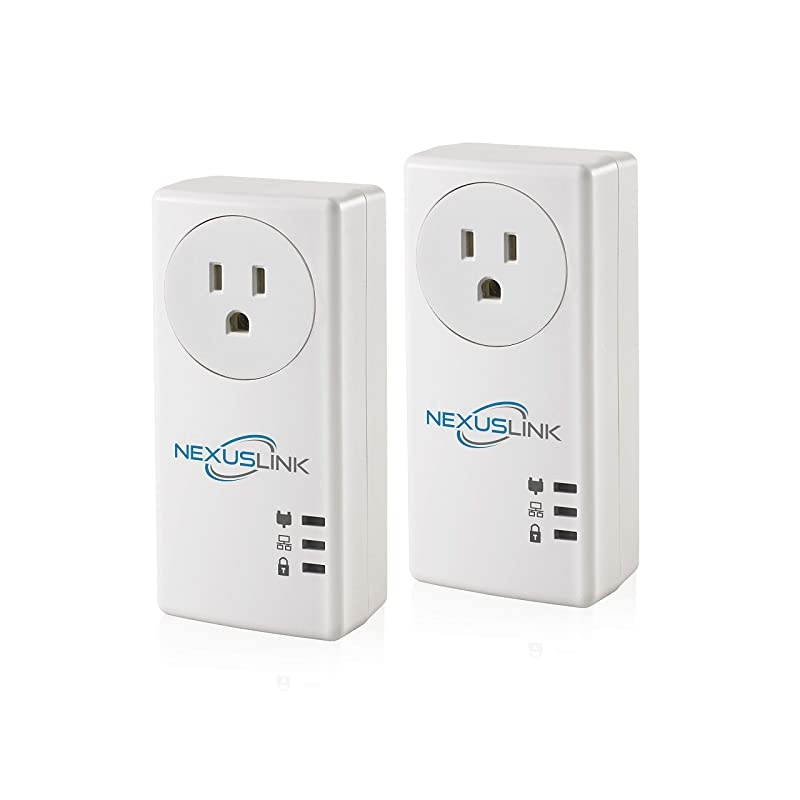 Powerline G.hn Powerline Adapter | Pass-Through Outlet | 1200Mbps | 2-Unit Kit | (GPL-1200PT-KIT)