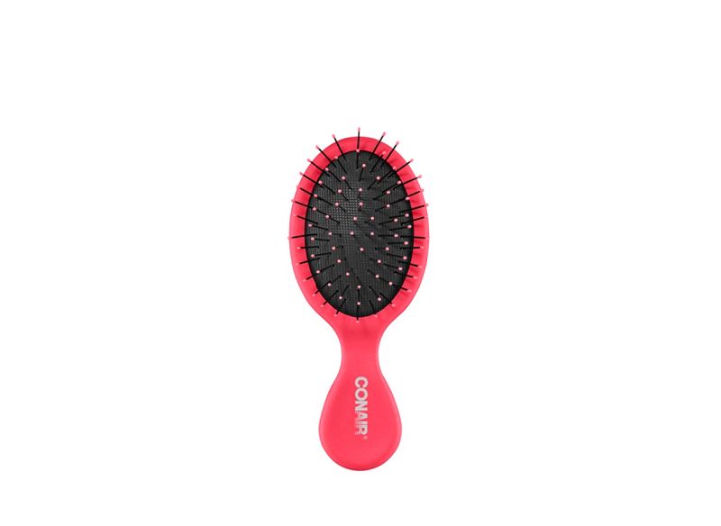 Conair No More Knots Detangle Mid-Size Cushion Hair Brush - Colors May Vary