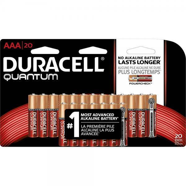 Duracell Quantum Alkaline Batteries, AAA 20 pack