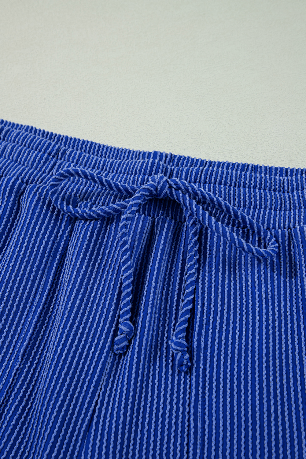 Dark Blue Plus Size Stitching Washed Flare Jeans