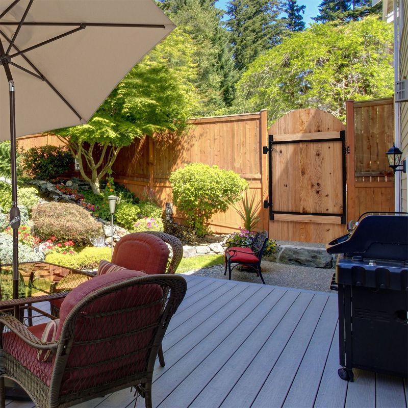 Adjust-A-Gate AG36 Steel Frame Anti Sag Gate Building Kit, 36 to 60 Inches Wide Opening Up To 5 Feet High Fence