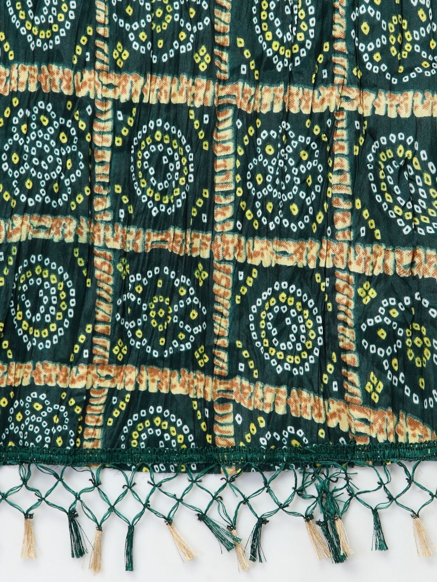 Stylum Green Printed Dupatta