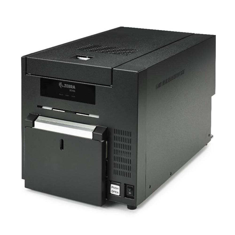 Zebra ZC10L Single Sided Dye Sublimation/Thermal Transfer Printer - Color - Desktop - Card Print
