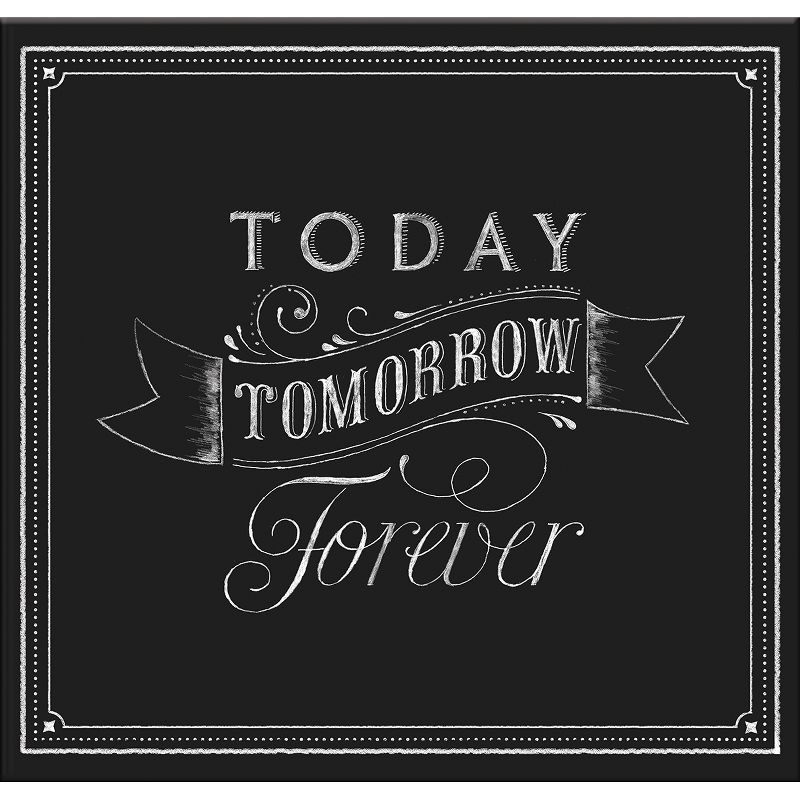 K&Company 5 Up Sentiment Photo Album 13.5"X13"-Black