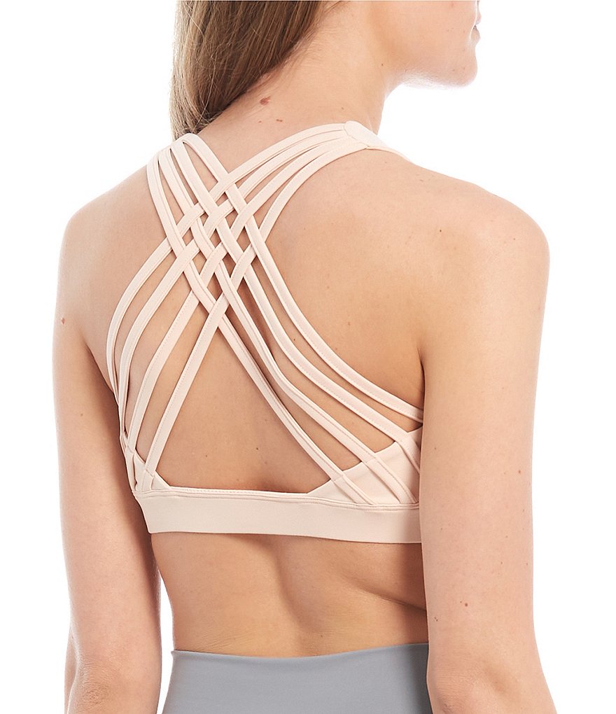 Roxy Mermaid Squad Printed Sports Bra