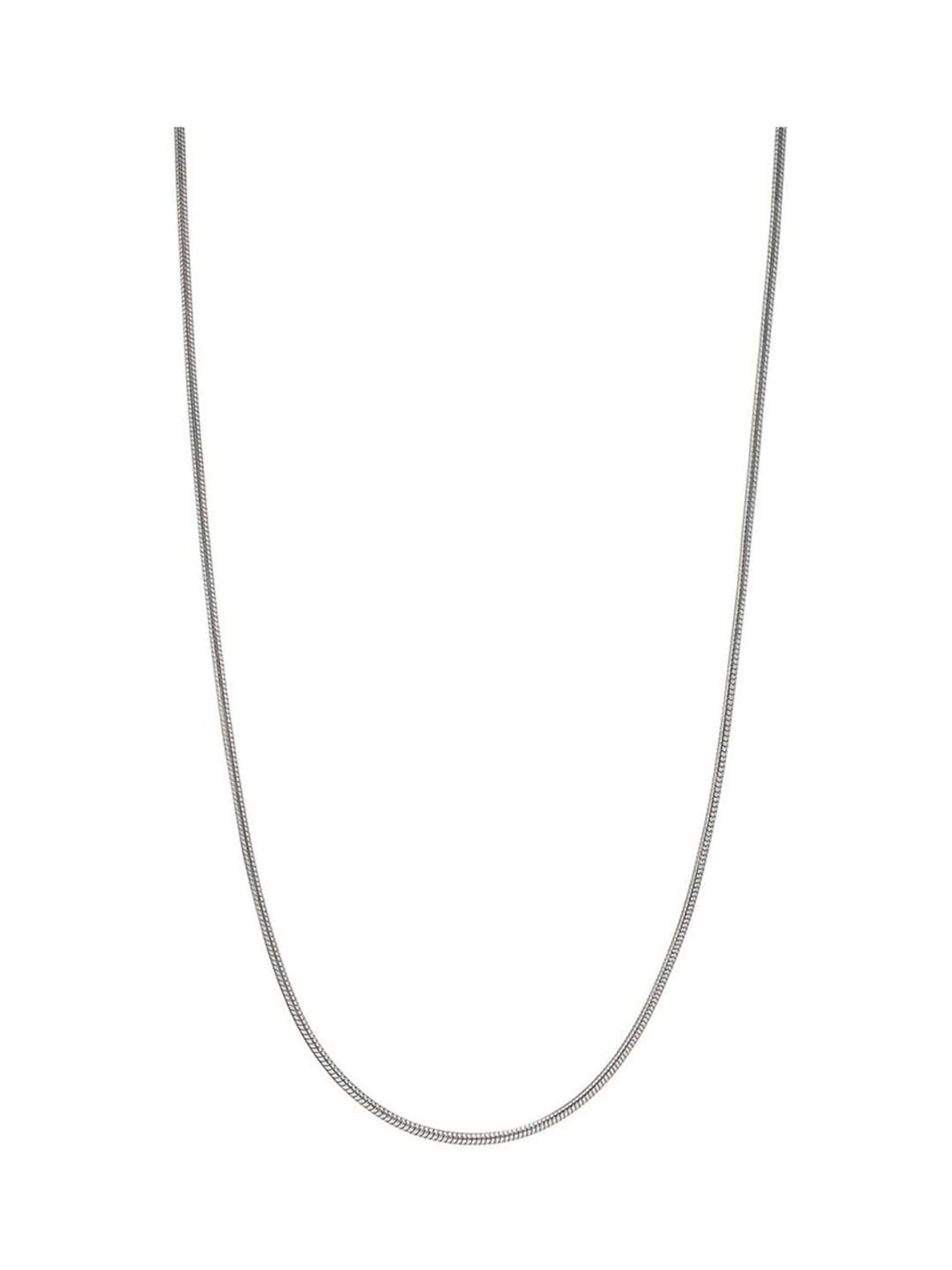 Zavya Sleek and Modern Golden Plated 92.5 Sterling Silver Box Chain