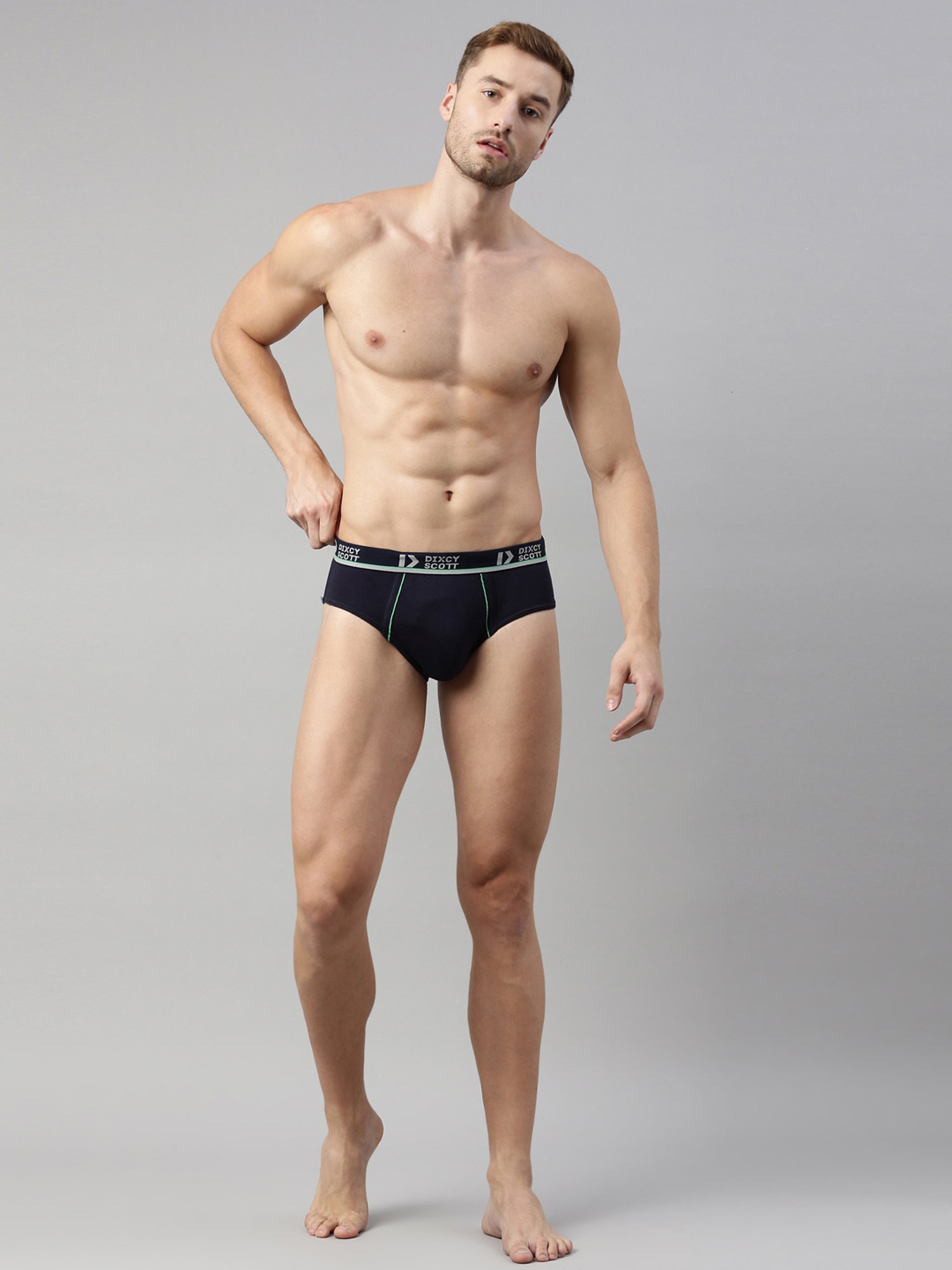 Dixcy Scott Originals Multicolor Cotton Briefs - Pack of 3