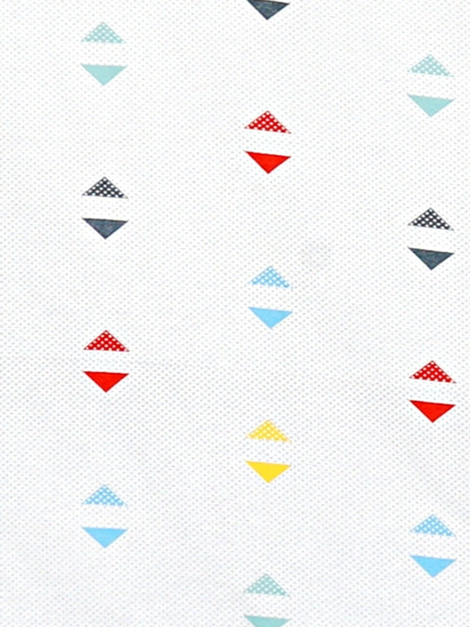 SEJ by Nisha Gupta Geometric Grey 160 TC Cotton Single Bed Sheet with 1 Pillow Cover