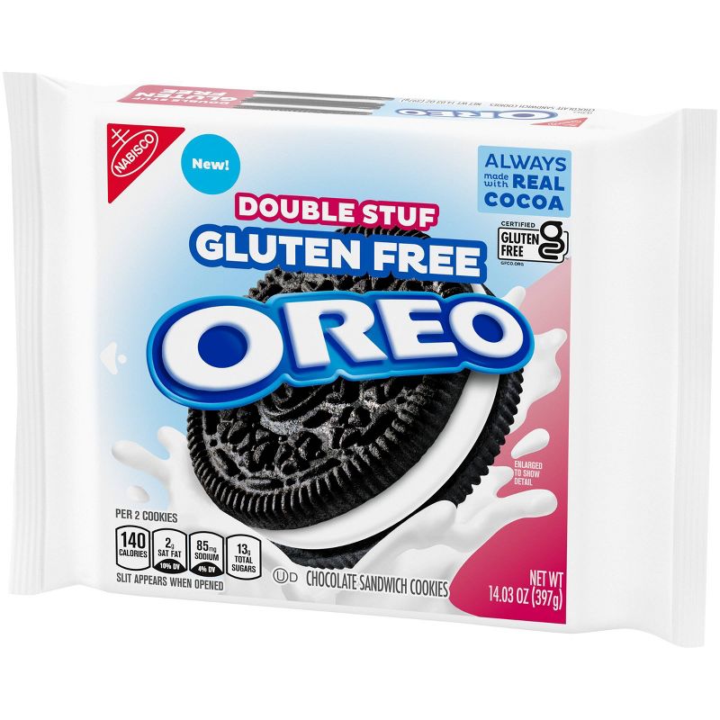 Oreo Double Stuf Gluten Free Family Size - 14.03oz