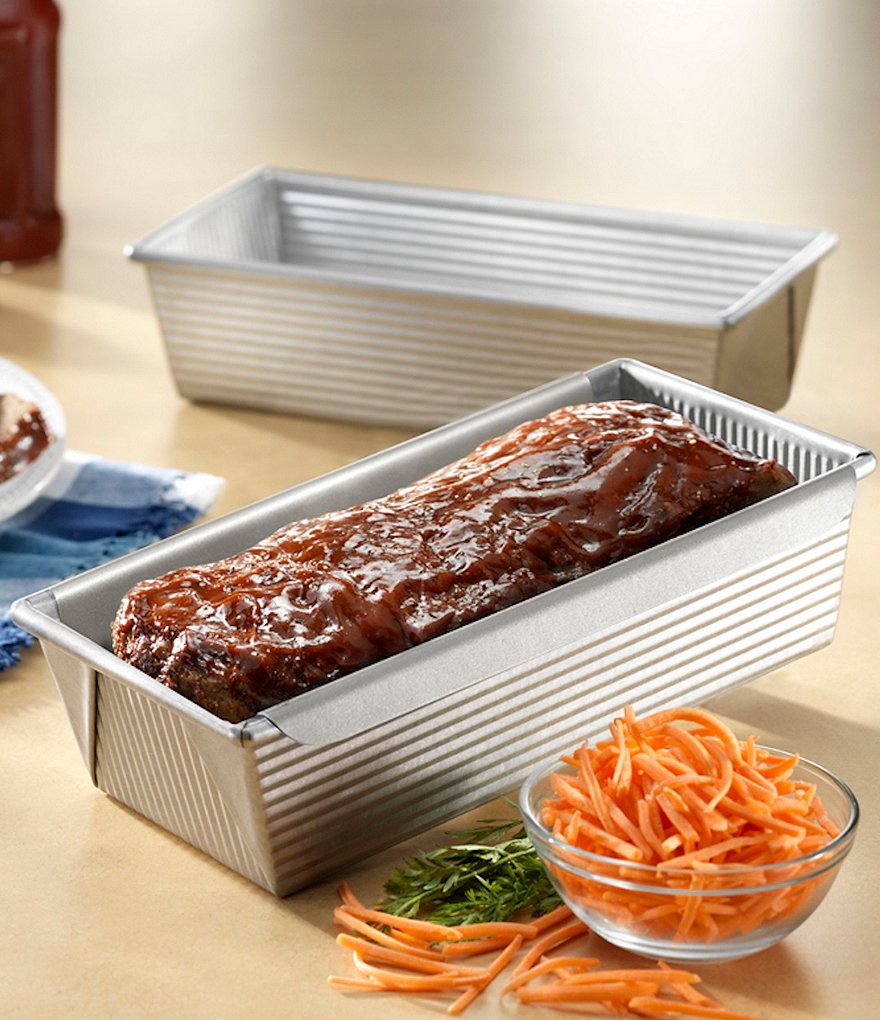 USA Pan Heavy Duty Meat Loaf Pan with Insert
