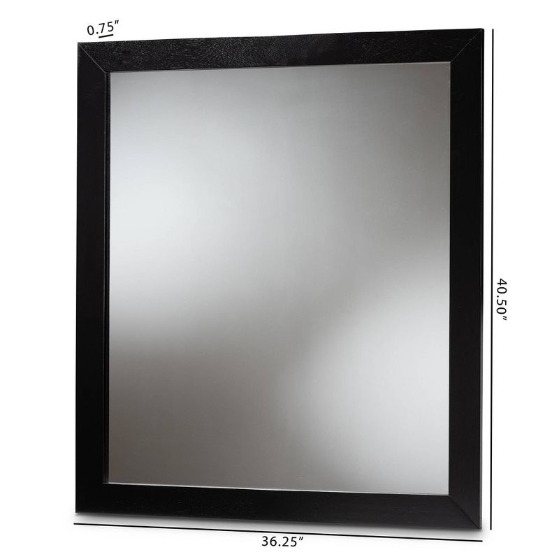 15"x51" White Full Length Over The Door Mirror White - Patton Wall Decor