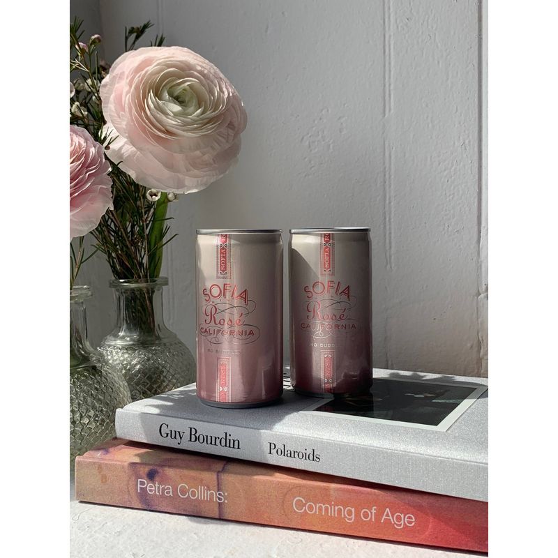 Francis Coppola Sofia Rosé Wine - 4pk/187ml Cans