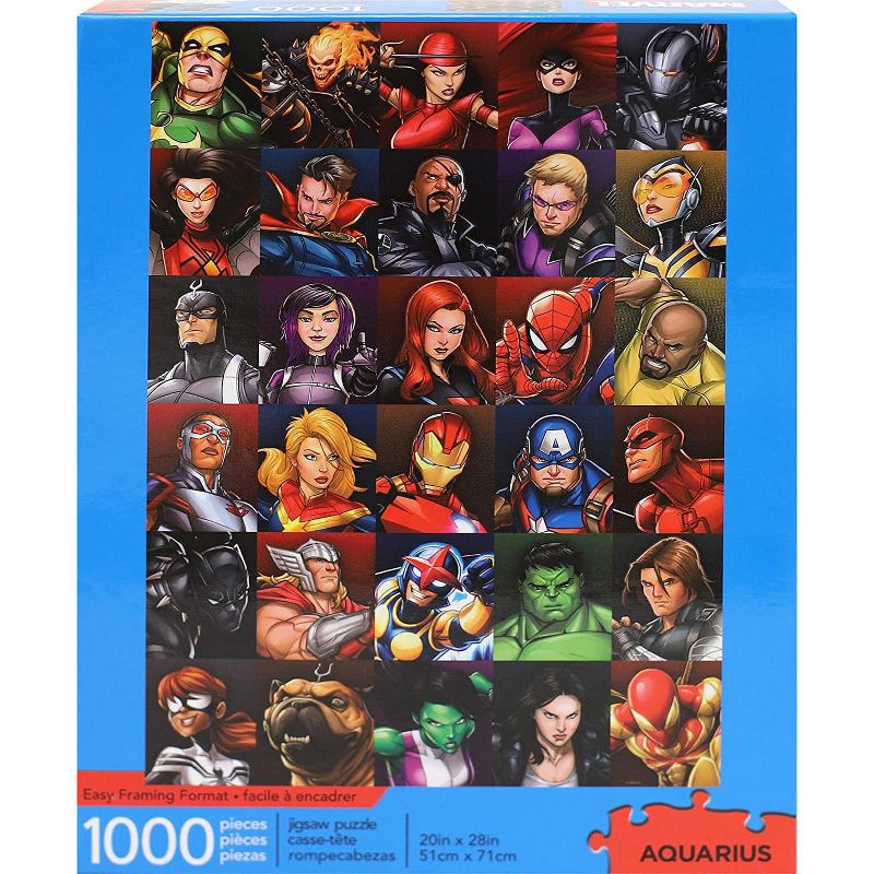 NMR Distribution Marvel Heroes Collage 1000 Piece Jigsaw Puzzle