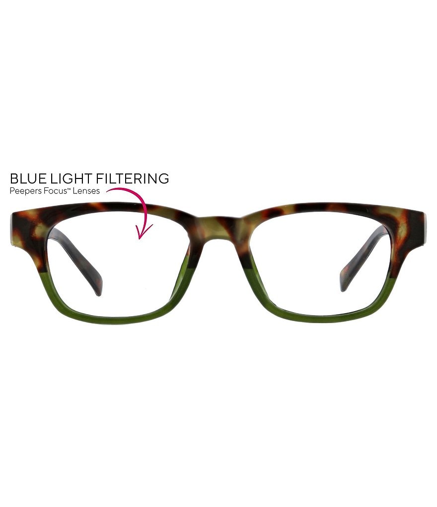 Peepers Layover Blue Light Reader Glasses