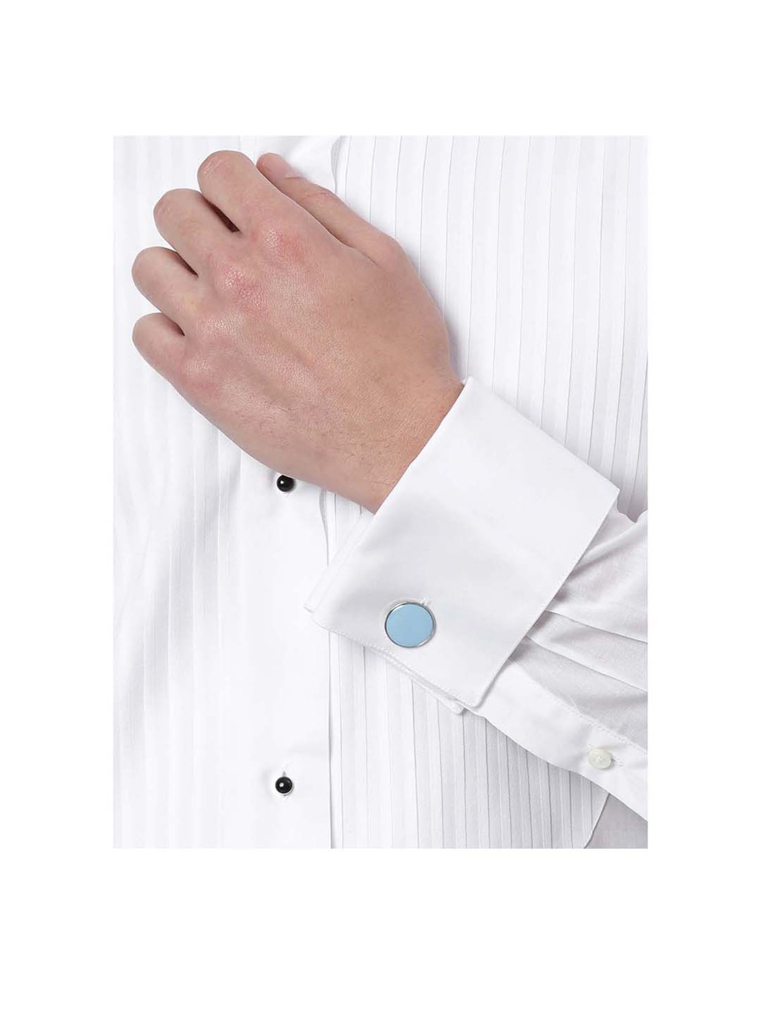 Tossido Green Solid Cufflinks