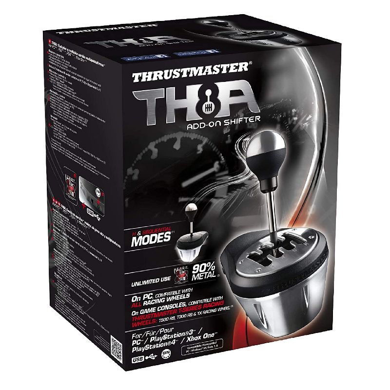 Thrustmaster TH8A Add-On Gearbox Shifter for PC, PS3, PS4 and Xbox One